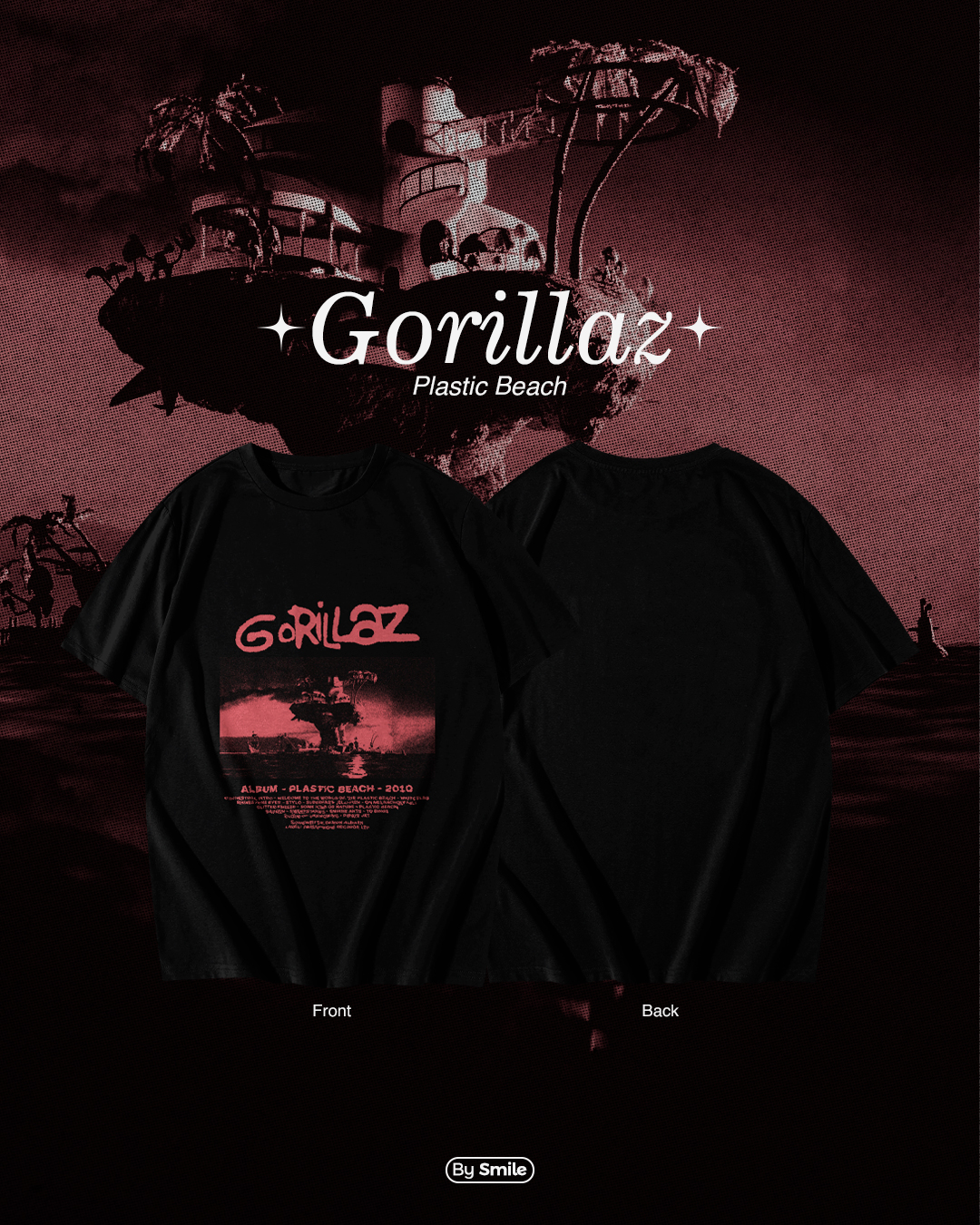 GORILLAZ - PLASTIC BEACH